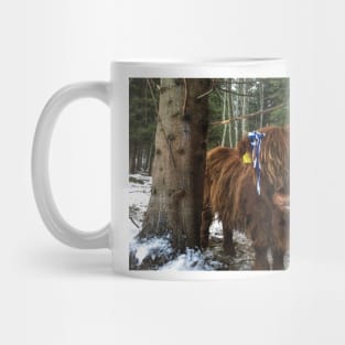 Scottish Highland Cattle Calf 1859 Mug